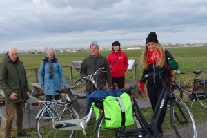 Marieke van Duijn fietst 1000 km